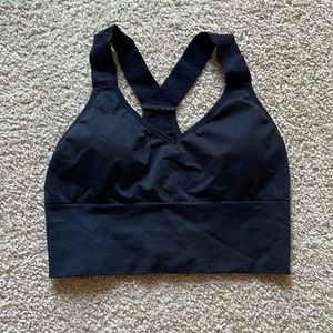 Pink Long-lined Sport Bra